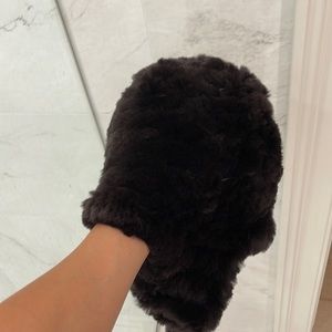 Real rabbit tapper like hat